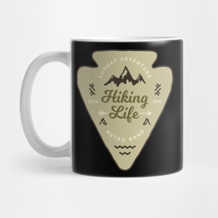 Sunday Adventure Hiking Life - Retro Mug